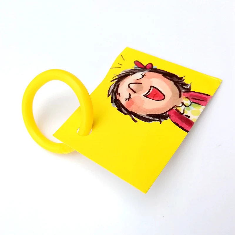 10 шт./лот аксессуары для украшения DIY открытое пластиковое кольцо с одним листом