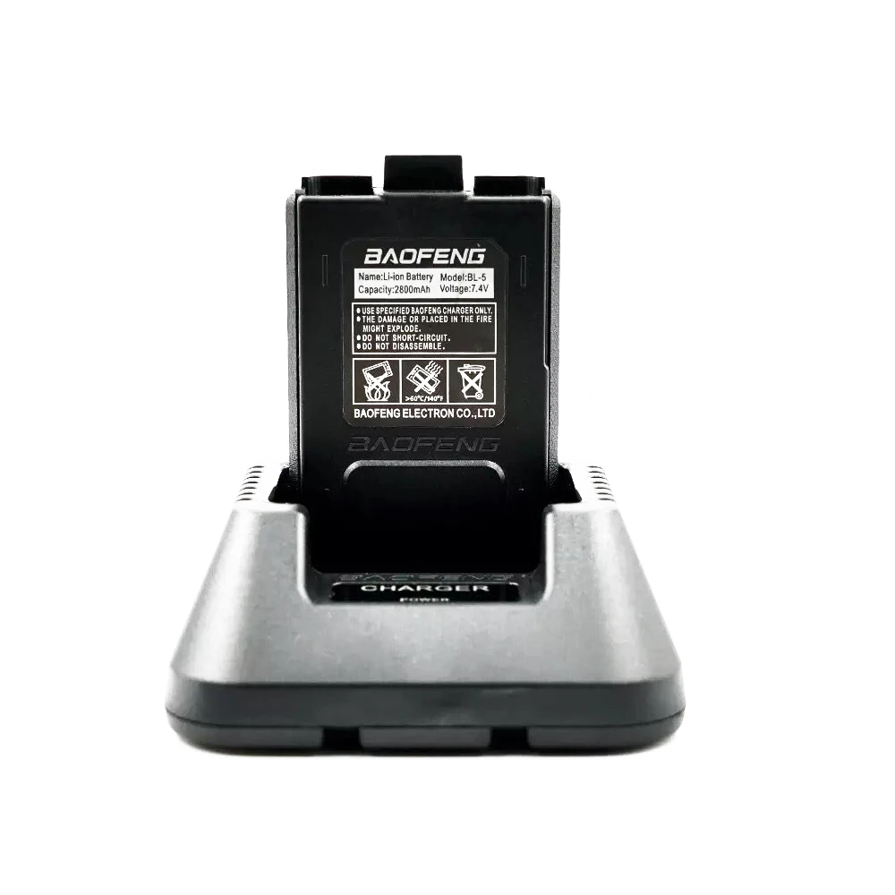 2 шт./лот BAOFENG UV-5R BL-5 7,4 в 2800 мАч литий-ионный аккумулятор для Pofung Walkie Talkie UV5R SeriesTwo Way радио
