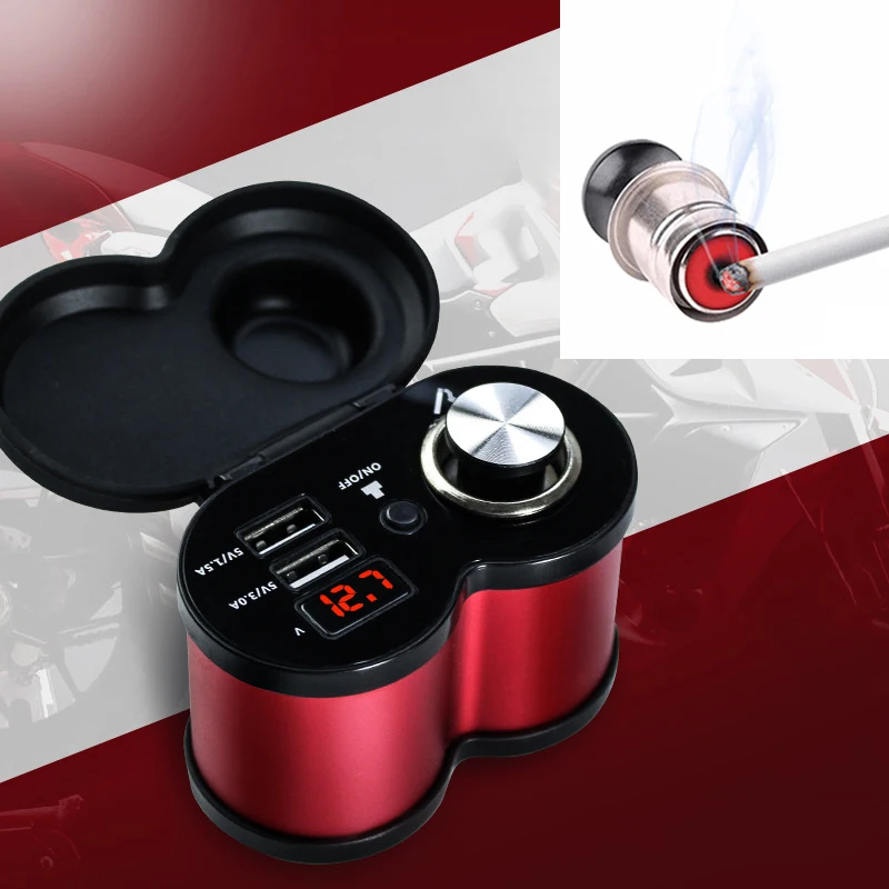 Мотоциклетная Зажигалка высокого качества алюминиевое зарядное устройство из