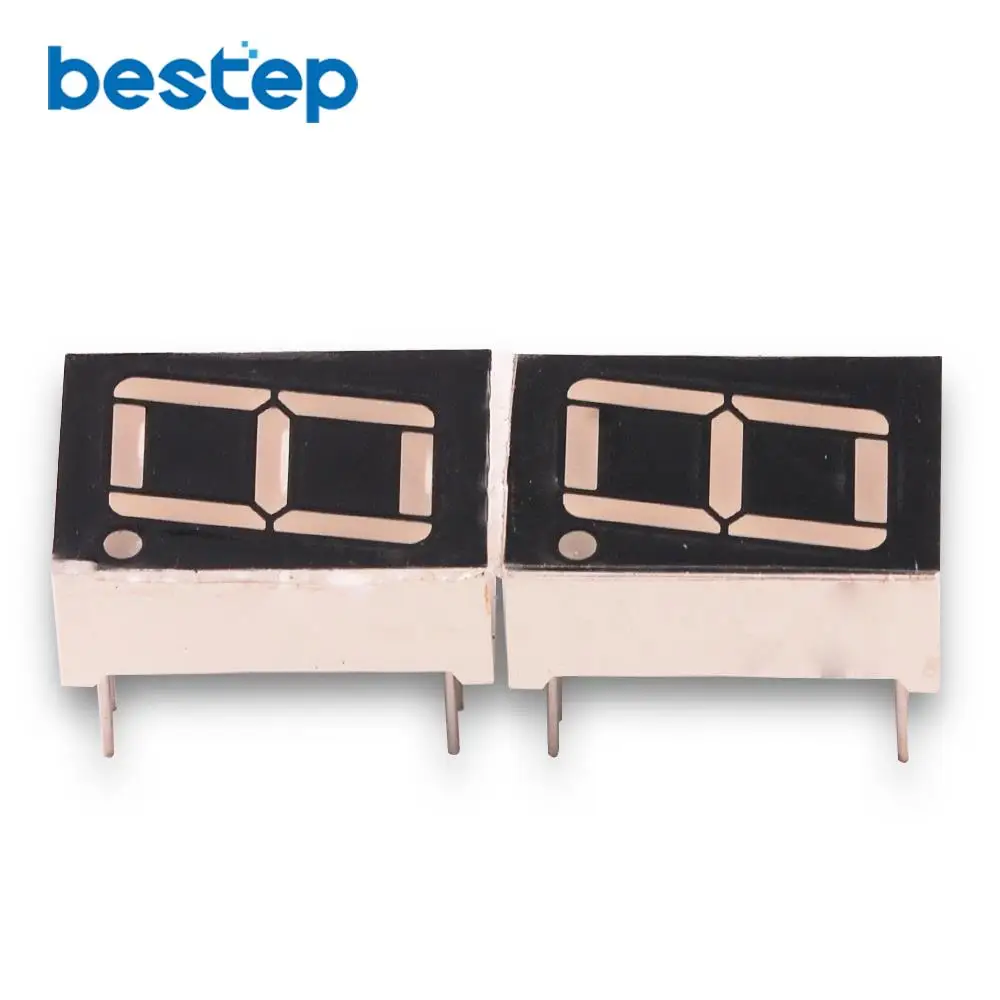 20 шт. 1 цифра 0 56 дюйма красный 7-сегментный светодиодный дисплей общий катод |