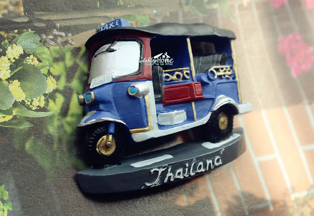 Thailand Tuk туристический сувенир для путешествий 3D декоративный магнит