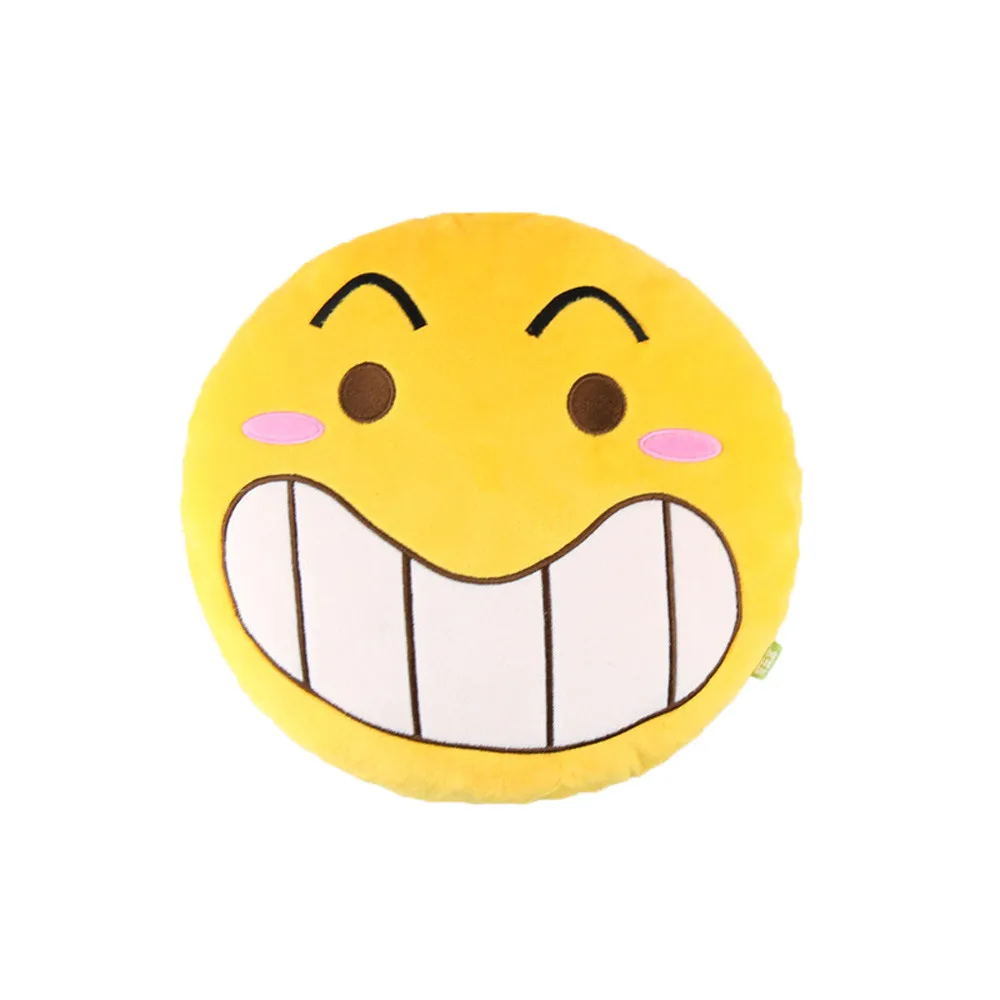 ФЭСТ отправки мультфильм милый автомобиль Веселые озорные Emoji Подушка