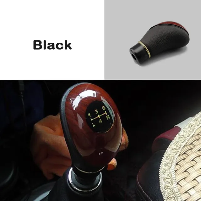 1pcs Black CNparts Универсальное автомобильное руководство ручка переключения передач головка гандбола для Suzuki Swift Grand Vitara Lada Granta Vesta Opel C D аксессуары - Название цвета: 1pcs Black