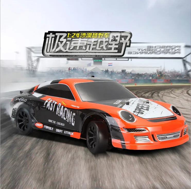 Популярная электрическая игрушка на радиоуправлении A252 2 4G 1:24 масштаб 40 км/ч 4wd RTR