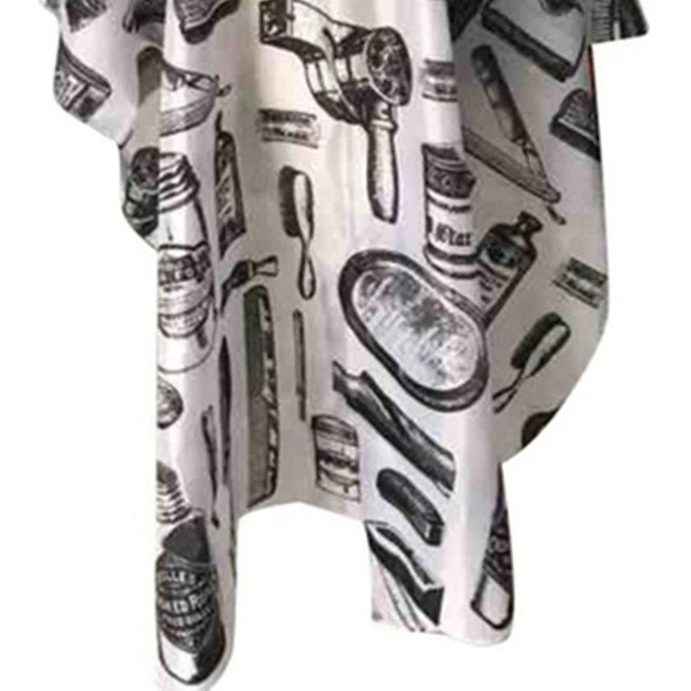 

40# Waterproof Anti-static Printed Haircut Cloth Hair Beauty Cape Hairdressing Apron Accessories Tool cloth apron