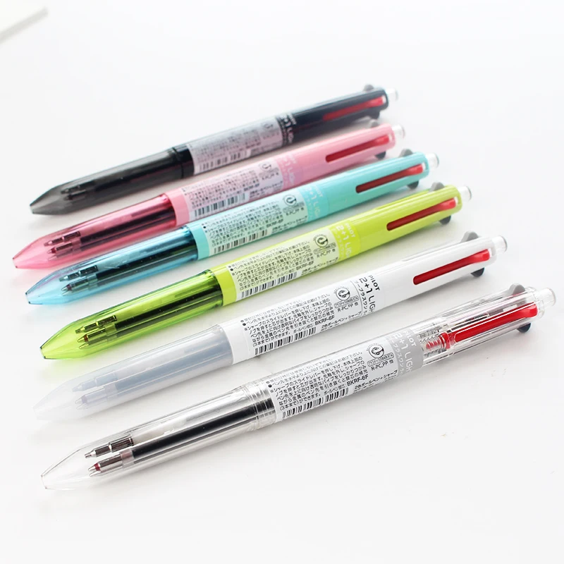 

Pilot Multifunctional Light 2+1 pen Ball Point Pen with Auto Pencil 6pcs/lot