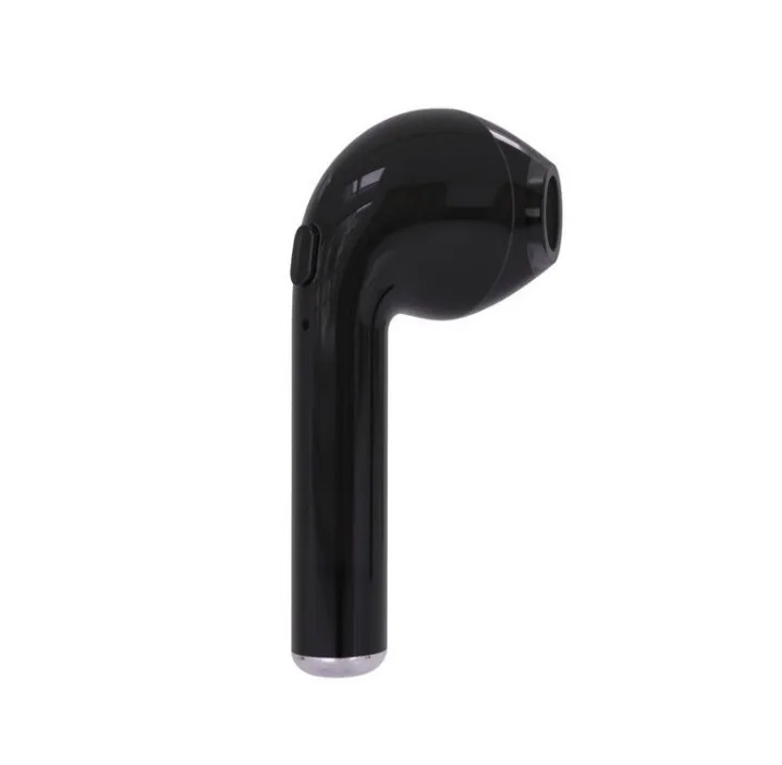 Pb игривая сумка наушники для ТВ Беспроводные наушники-вкладыши Bluetooth мини беспроводные наушники-вкладыши одна bluetooth-гарнитура HBQ i7 - Цвет: Black