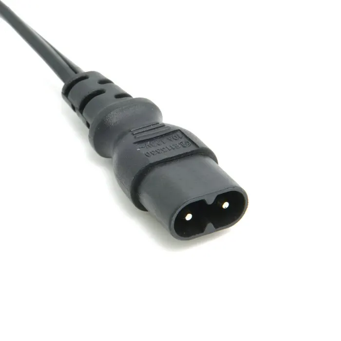 C-8 IEC 60320 C8 Plug to C7 C-7 Receptacle Male Female Extension Power Supply Main Adapter Cable 30cm 1fr | Электроника