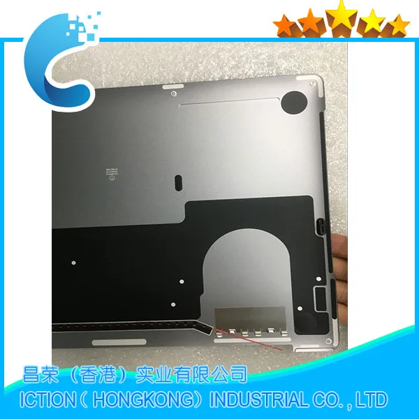 Оригинальный Новый A1706 Нижняя крышка корпуса для Apple Macbook 13 &quotA1706 2016 года серый