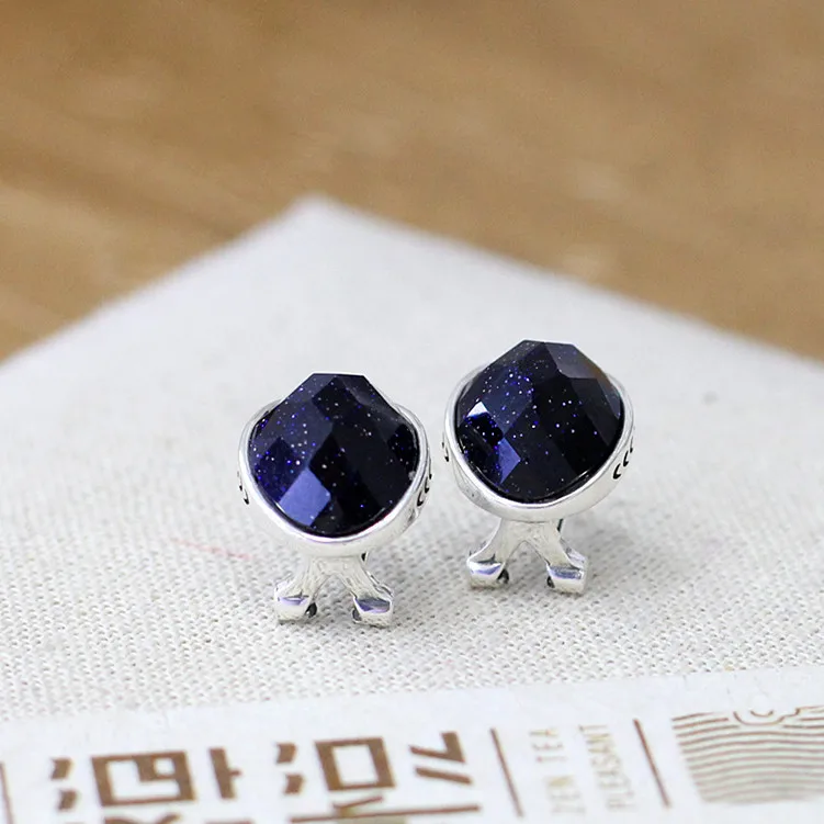 Серьги-Клипсы из песчаника с изображением Ms S925 | Украшения и аксессуары