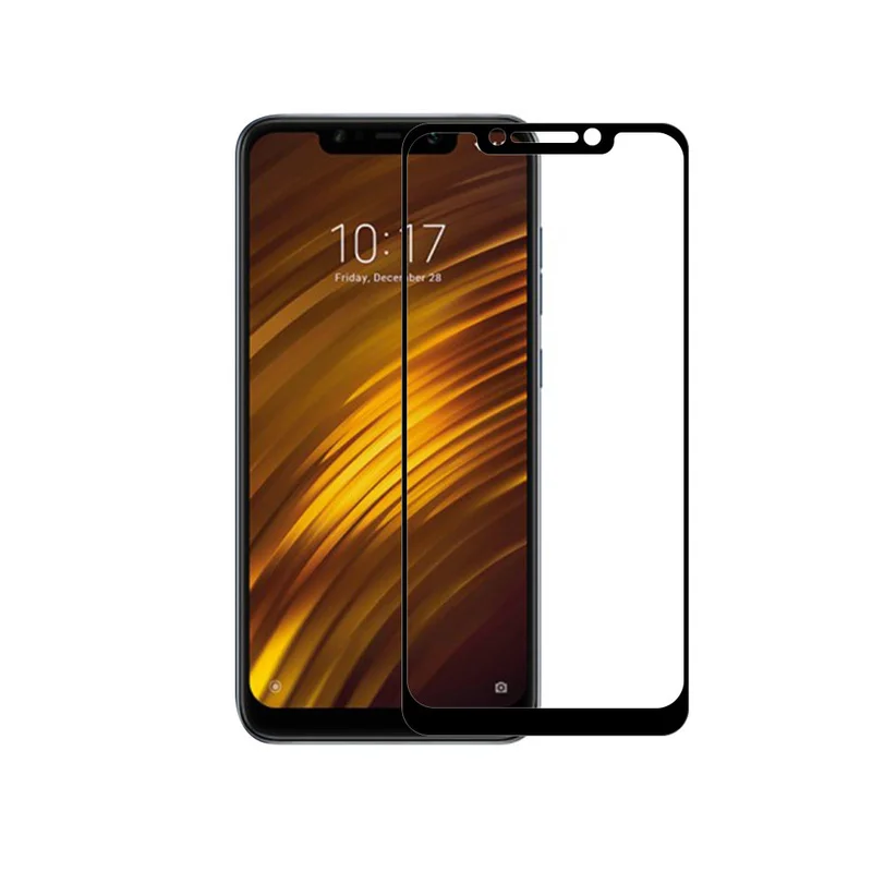 5D закаленное стекло для xiaomi pocophone f1 Защитная пленка экрана xiomi | Мобильные
