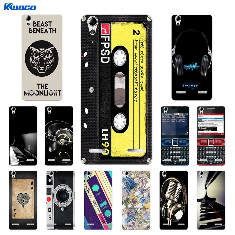 Soft TPU Phone Case for Lenovo A6010 Plus &amp A6000 Lemon K3 K30-T Cover Life Printing A 6000 6010 Capa |