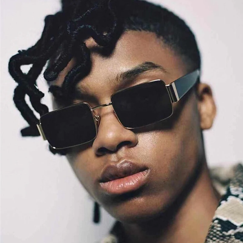 2019 винтажные маленькие квадратные солнцезащитные очки в стиле ретро брендовые