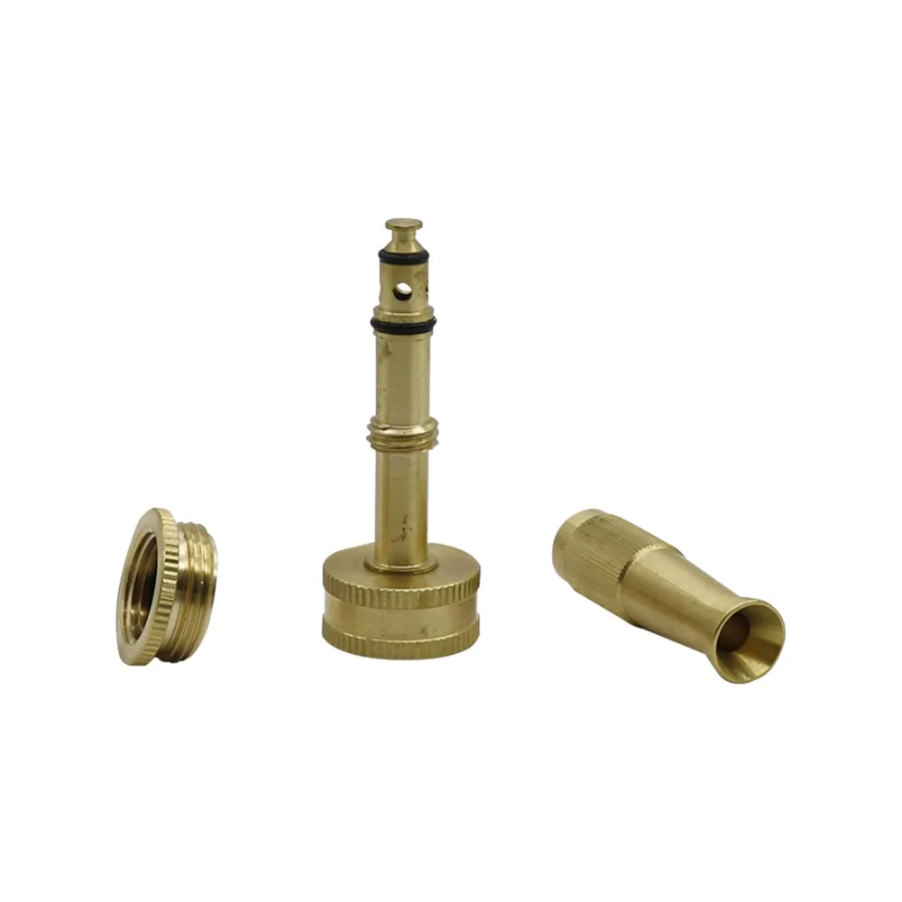 Латунный пистолет распылитель с резьбовым соединителем регулируемое управление