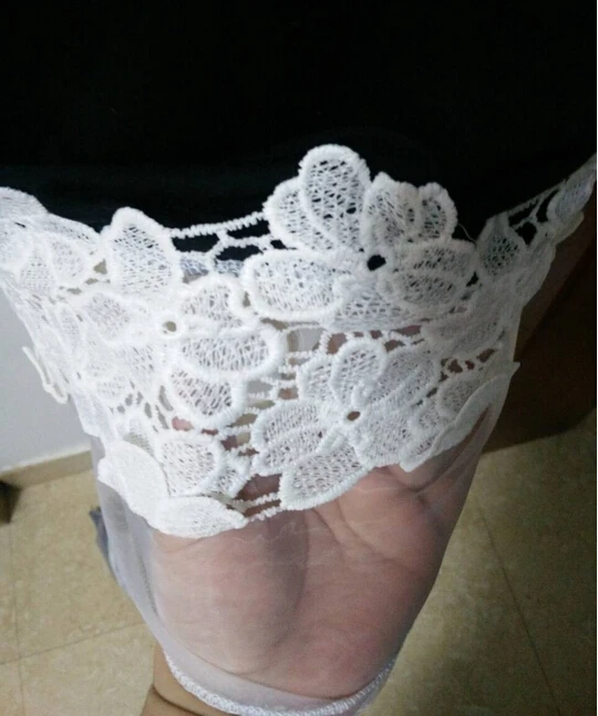 Новинка 2020 модная футболка Женская кружевная черная Повседневная Милая женская