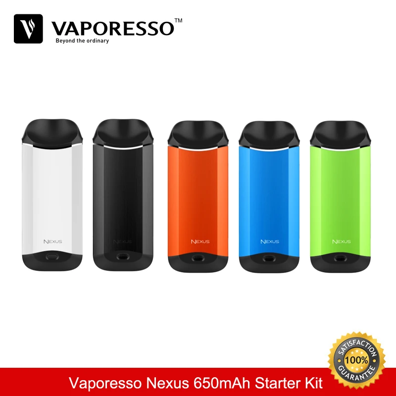 Оригинальная электронная сигарета Vaporesso Nexus 650 мАч стартовый комплект 2 мл емкость