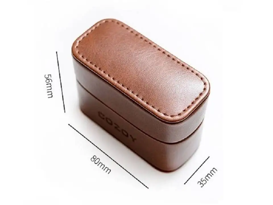 COZOY LX Портативный кожаный чехол для хранения Защитный наушников|case case|case boxcase earphone