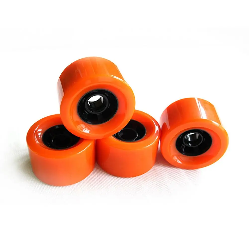 4 шт. четырехколесный скейтборд колеса электрический 83*52 мм длинная доска шок