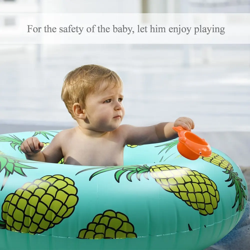 105 см гигантские ананасовые надувные плоты для взрослых детей плавающие кольца