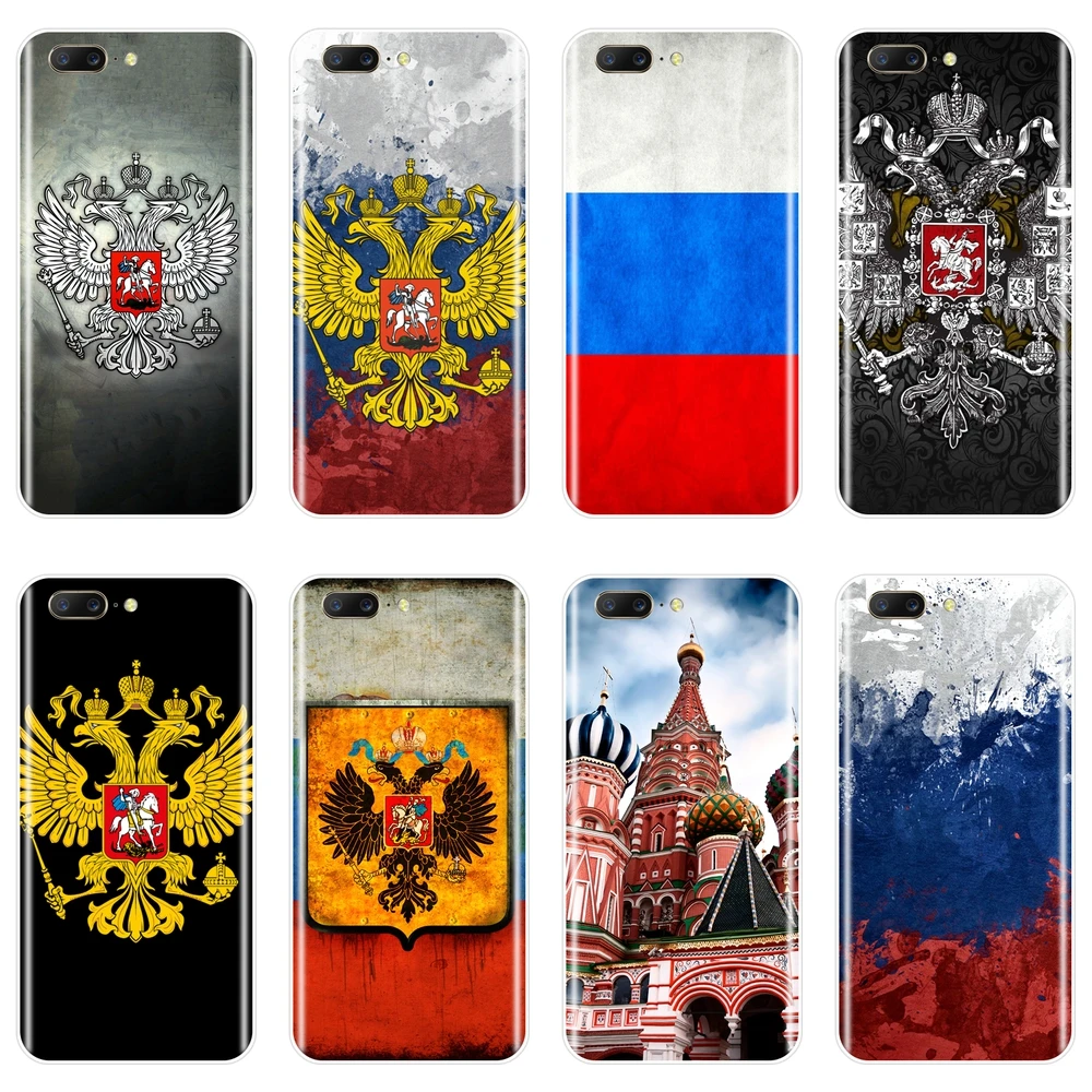 Чехол для телефона с российским флагом OnePlus 3 3T 5 5T 6 6T Мягкая силиконовая задняя