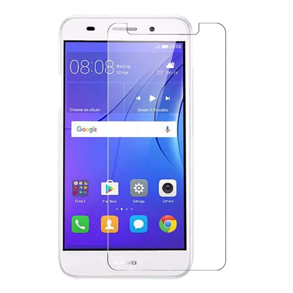 Закаленное стекло 9H для Huawei Y3 2017 защита экрана защитная стеклянная пленка задняя