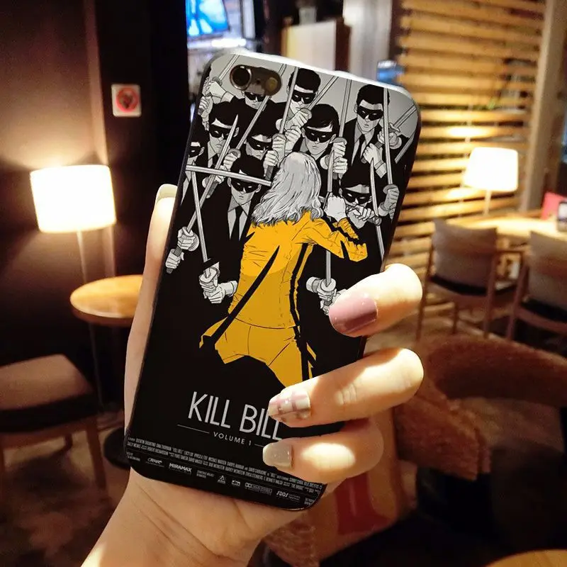 MaiYaCa Kill Bill Movie Drawing TPU чехол для телефона iPhone 8 7 6 6S Plus X 10 5 5S SE 5C Coque Shell|case for iphone|phone