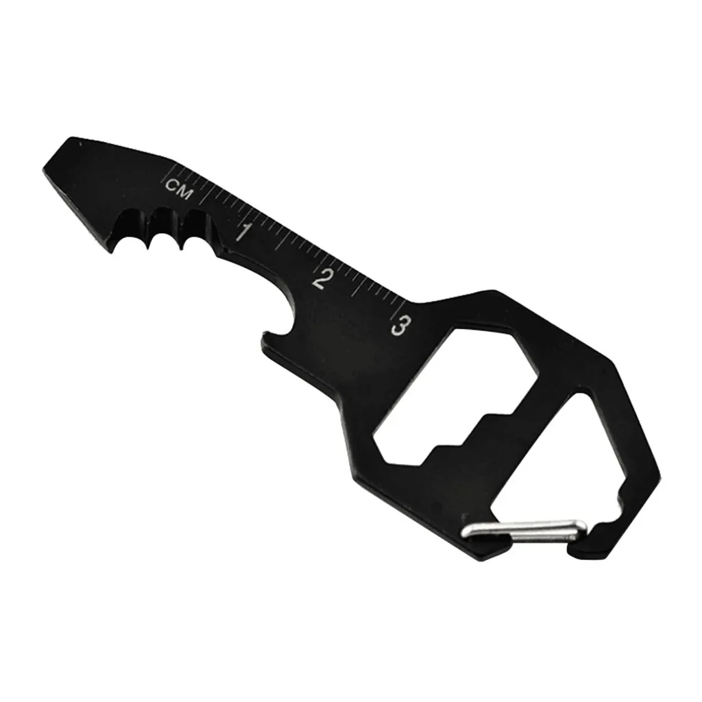 Многофункциональный ключ для открытия бутылок из нержавеющей стали брелок