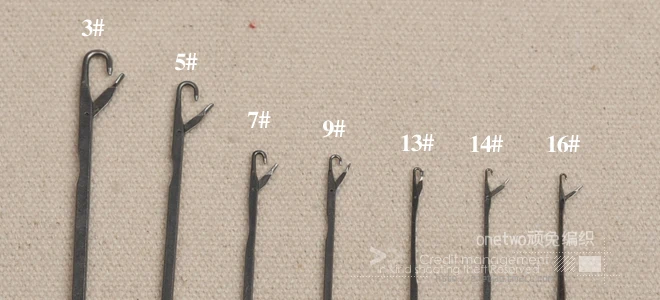 10 компл./лот 7 смешанный размер защелки крючок для вязания крюк вязальные