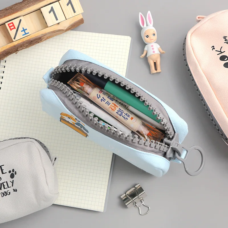 Чехол карандаш с большой молнией изображением единорога|Пеналы| |