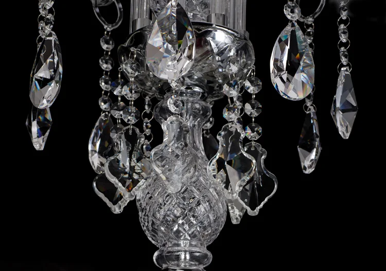 Новый европейский стиль Хрустальная Подвеска Современная Роскошная лампа для