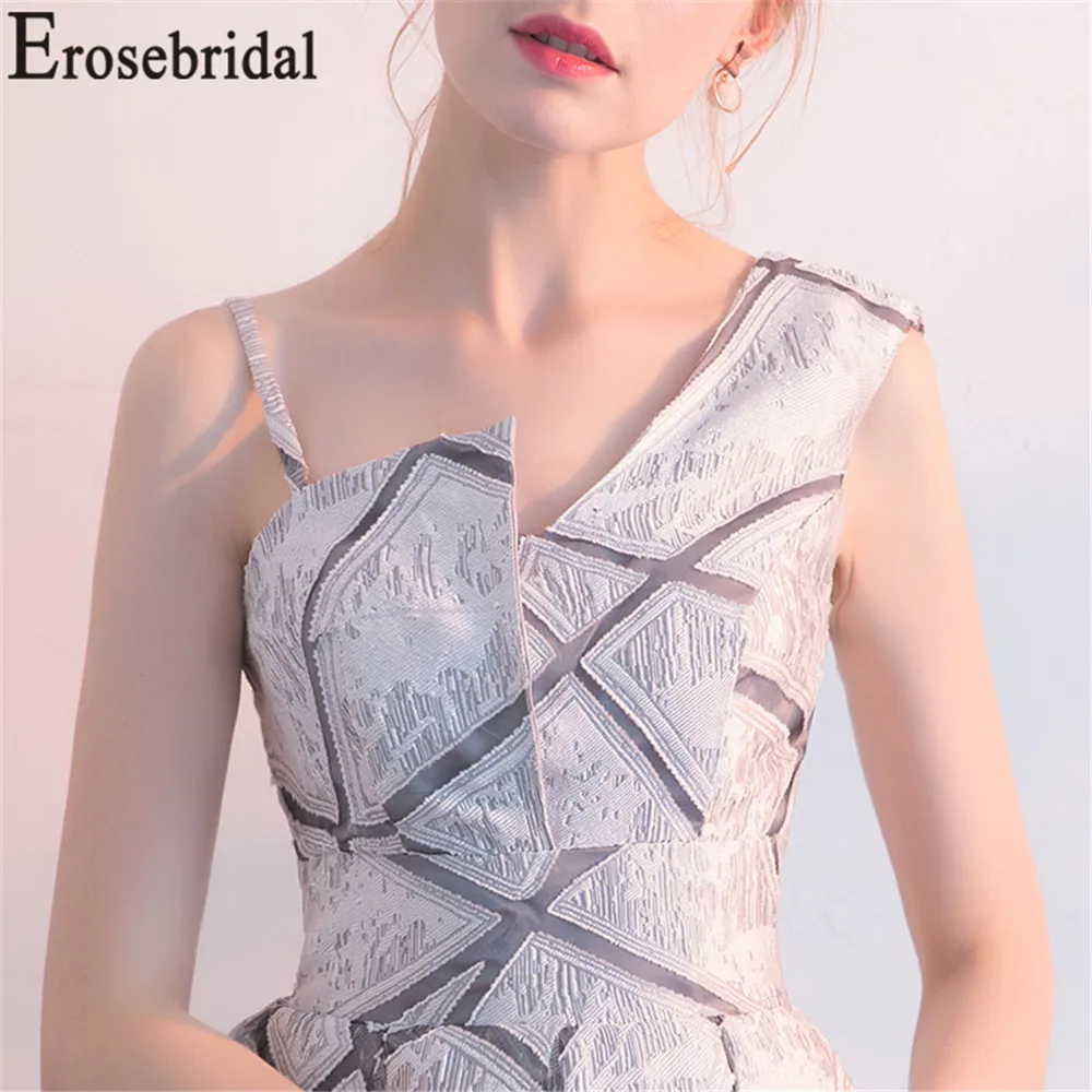 Erosebridal Короткие платье для выпускного вечера 2019 красный серый Формальные Для