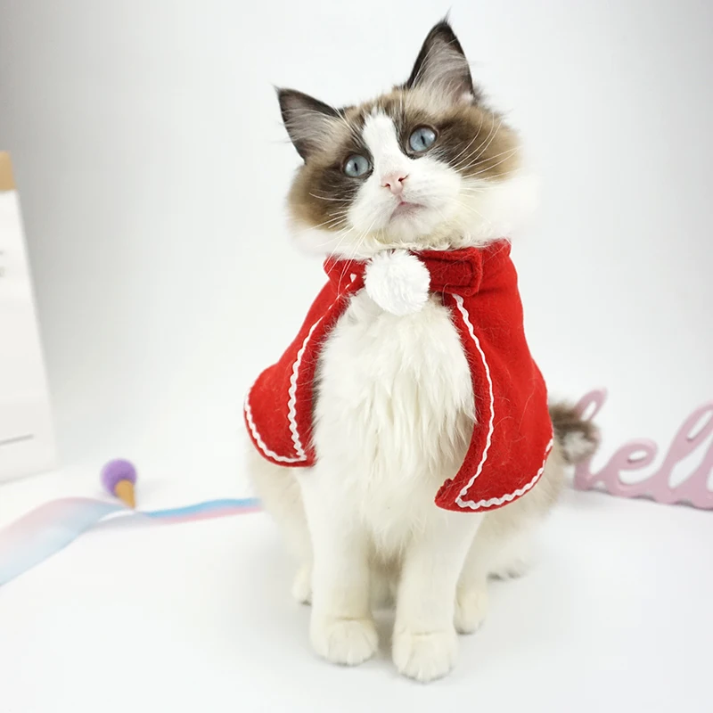TAB мяу Руководство Weave Kitty шарф домашних животных прекрасный плащ галстук собака