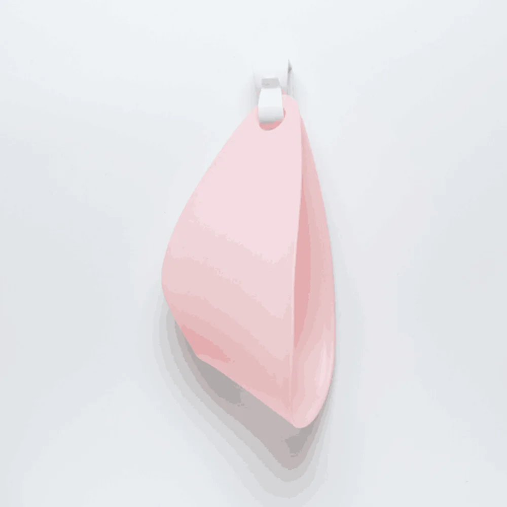 pink Подвесная сушилка для волос в ванной держатель Подставка для серванта плоский держатель для волос Органайзер дверное кольцо Сушилка Полка держатель для фена - Цвет: pink