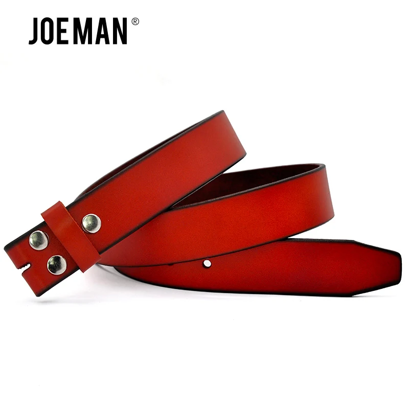 Genuine Leather Belts for Men Strap Without Buckle One Layler For Vintage Jeans Black Dark Brown Yellow | Аксессуары для одежды