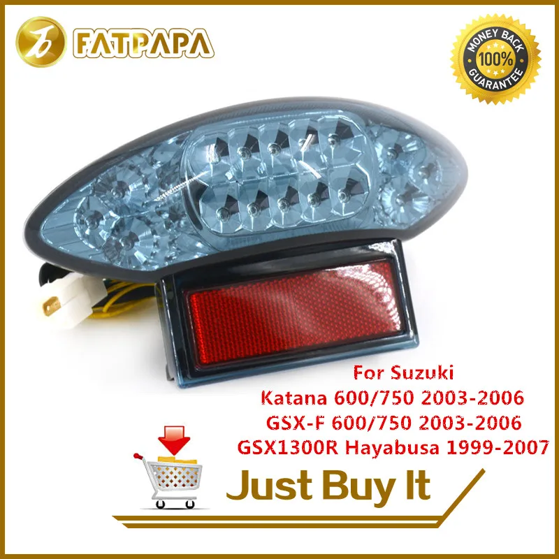 Бесплатная доставка аксессуары для мотоциклов задний фонарь подходит Suzuki Hayabusa
