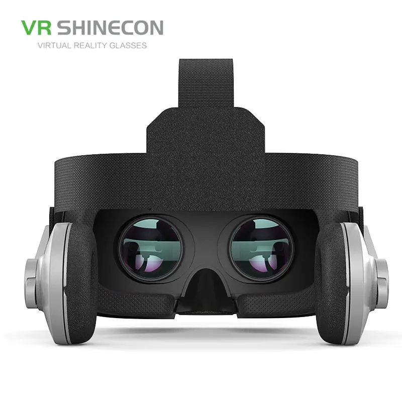 3D VR очки SHINECON G07E гарнитура с наушниками для 4 7 6 0 дюймовых Android iOS смартфонов|3D