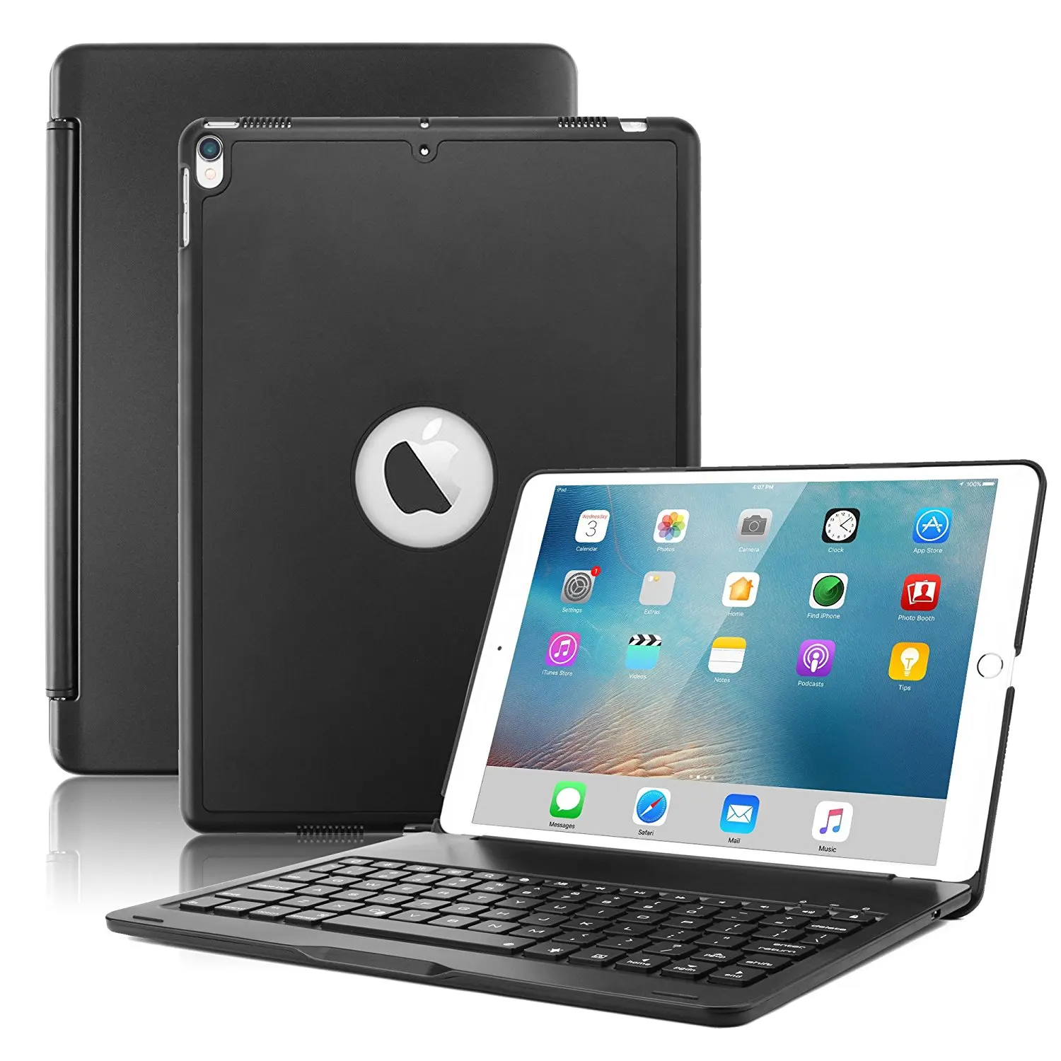 Чехол с клавиатурой для нового iPad Pro 10 5 умный чехол беспроводной Bluetooth дюйма 7