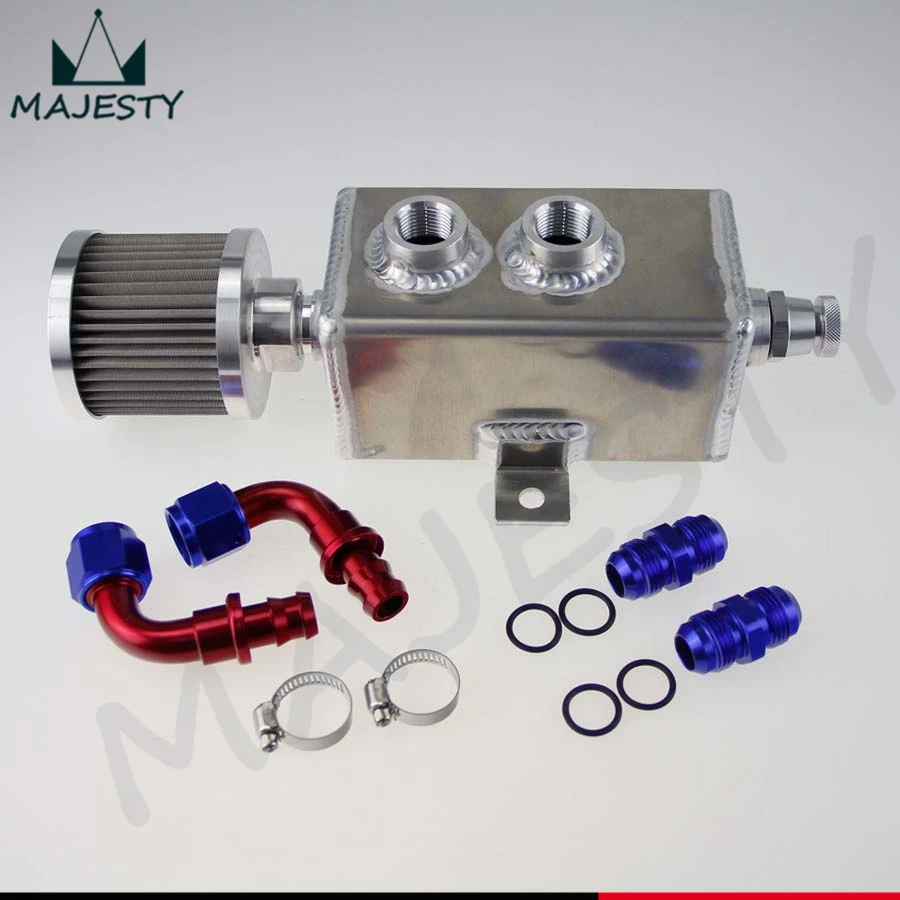 Алюминиевый маслоотвод 1 л бак для отпуска масла литр впускной клапан фильтра +