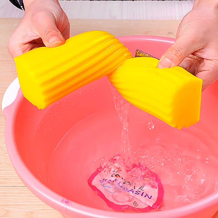 Хозяйственные губки части швабры чистки Refill Замена Pad в сложенном виде сожмите