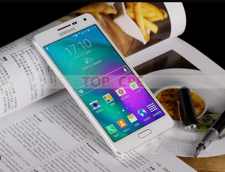 Разблокированный samsung Galaxy A5() A500F A5000 4G LTE 5," 13,0 МП 2 Гб ОЗУ 16 Гб ПЗУ смартфон четырехъядерный мобильный телефон