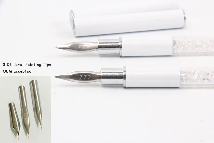 1 шт. кисть для дизайна ногтей с ручкой|nail art brush|nail paintingnail painting brush |