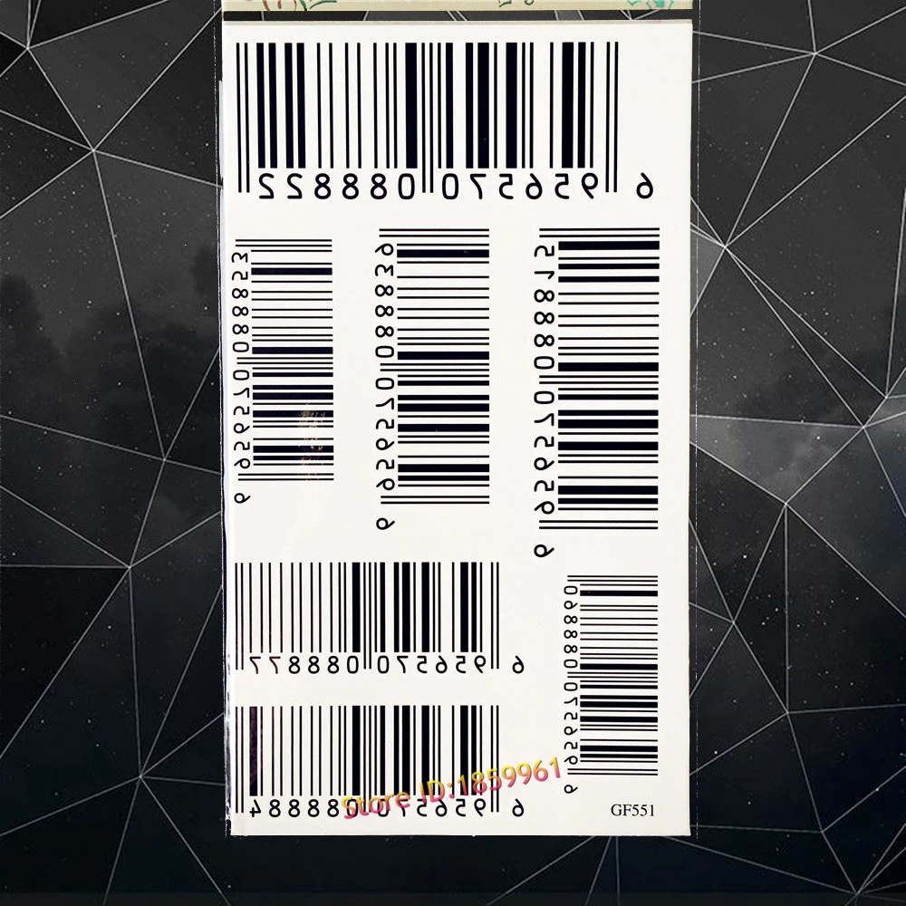 Новые водонепроницаемые тату с большим монстром свирепый волк кровь рукава