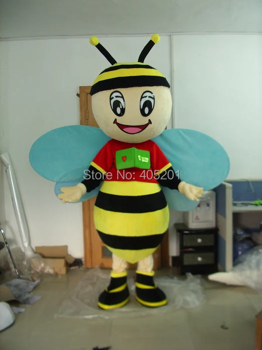 Голова из пенопласта с крутым вентилятором и шлемом пчелиные костюмы счастливым