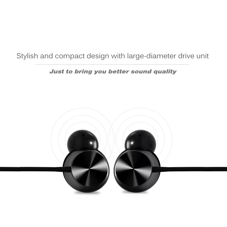 BH1 Bluetooth наушники Беспроводной гарнитуры спортивные регулятор баса наушник