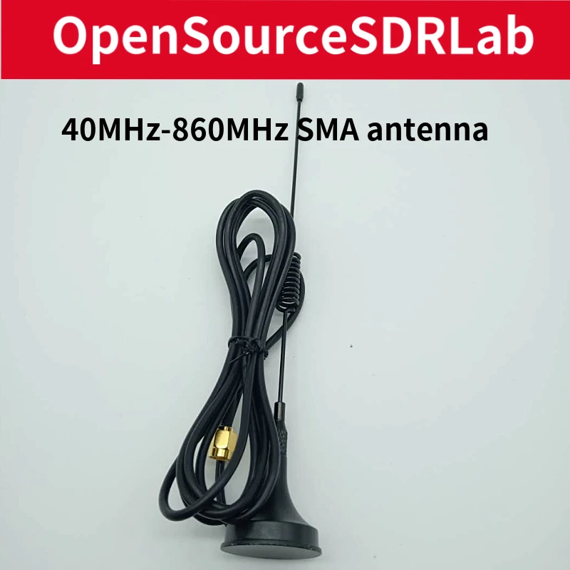 40 MHz-860 MHz SMA антенна для HackRF
