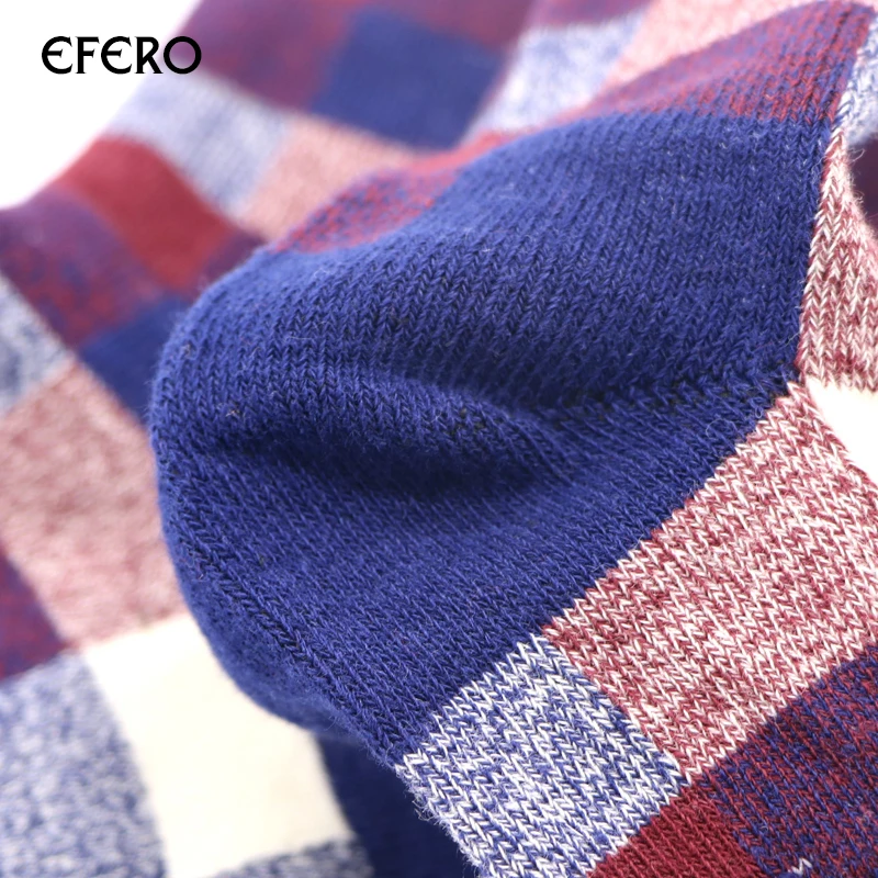 Носки efero мужские хлопковые креативные модные короткие в деловом стиле с
