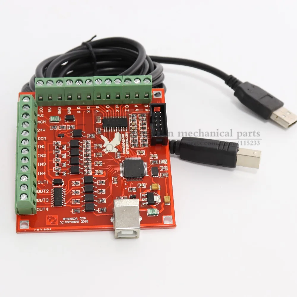 ЧПУ USB MACH3 100 кГц секционная плата 3 оси интерфейс драйвер контроллер движения подходит для шаговых двигателей