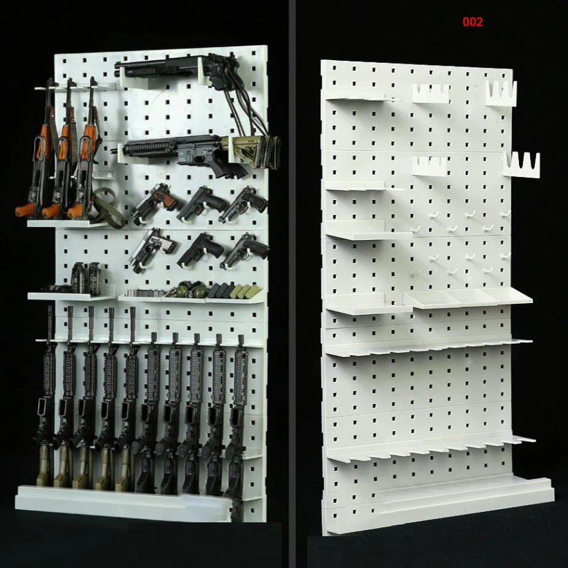 1/6 масштаб 002 стенная стойка для оружия модульной конструкции (оружие не входит в