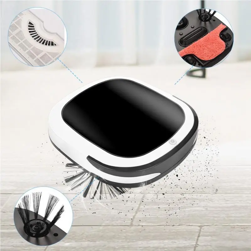 USB Rechargeable Electric Wireless Sweep Robot Automatic Cleaner Vacuum Household Cleaning Mop the Floor | Бытовая техника