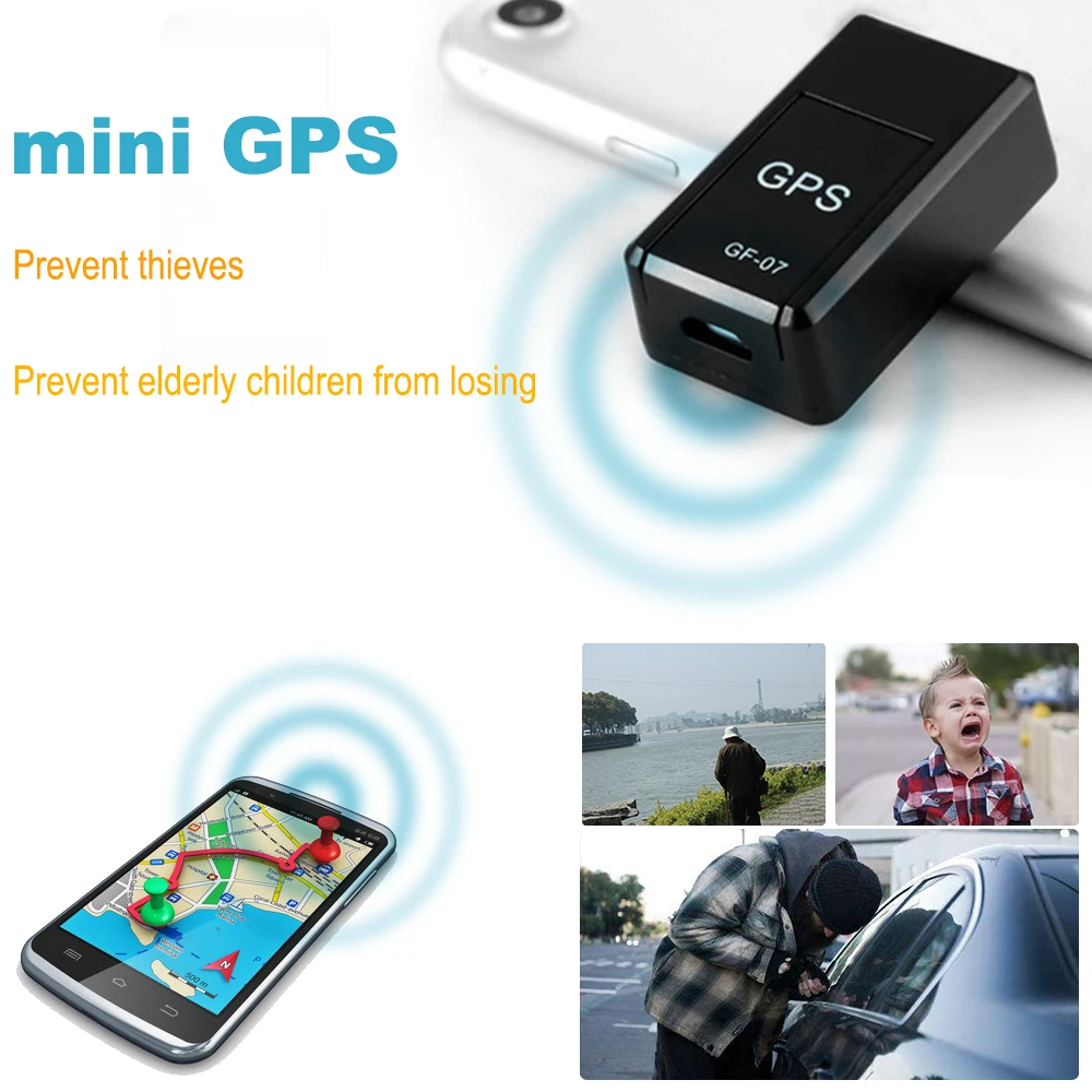 GSM GPRS Мини Автомобильный GPS локатор трекер автомобильный анти потеря Запись